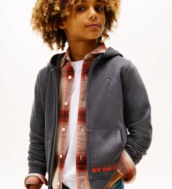 Børn Tommy Hilfiger Cardigans|Cardigan - sweat - Washed Black/Grey