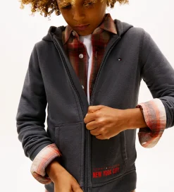 Børn Tommy Hilfiger Cardigans|Cardigan - sweat - Washed Black/Grey