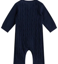 Børn Tommy Hilfiger Heldragter|Heldragt - Strik - Cable - Dark Night Navy