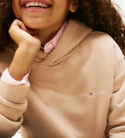 Børn Tommy Hilfiger Hættetrøjer|Hættetrøje - Malted Milk