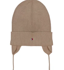 Børn Tommy Hilfiger Huer Og Hatte>Hue - Strik - Malted Milkbrown