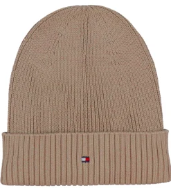 Børn Tommy Hilfiger Huer Og Hatte>Hue - Strik - Malted Milkbrown