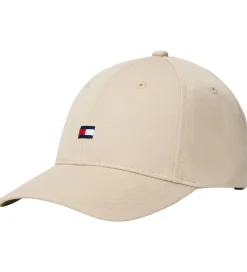 Børn Tommy Hilfiger Kasketter|Kasket - Small Flag - Gulf SandBeige