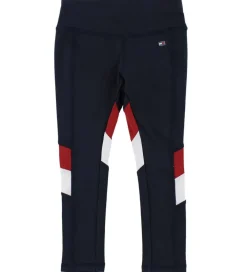 Tommy Hilfiger Træningsbukser|Gymnastiktøj>Leggings - Navy m. Rød/Hvid