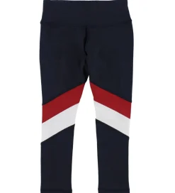 Tommy Hilfiger Træningsbukser|Gymnastiktøj>Leggings - Navy m. Rød/Hvid