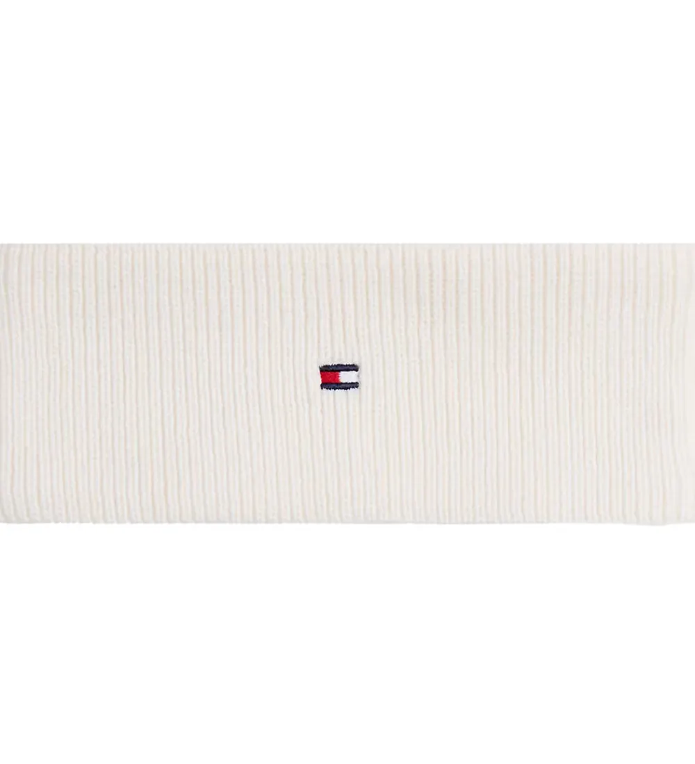 Børn Tommy Hilfiger Pandebånd|Huer Og Hatte>Pandebånd - Strik - Ancient White