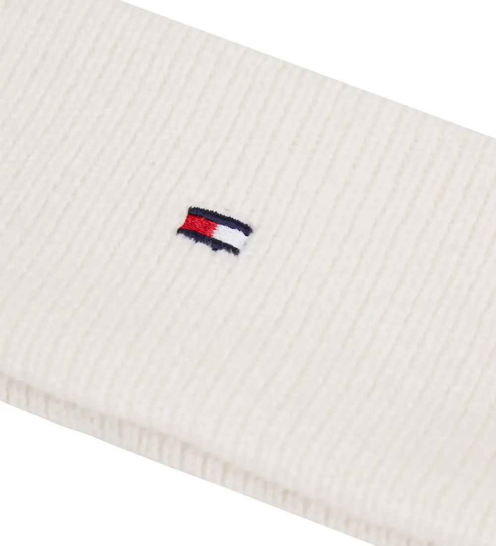Børn Tommy Hilfiger Pandebånd|Huer Og Hatte>Pandebånd - Strik - Ancient White