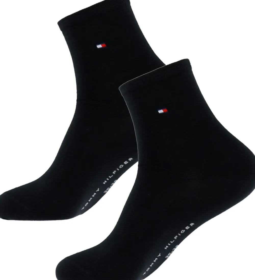 Børn Tommy Hilfiger Strømper|Basis|Strømper - 2-pak - Sort