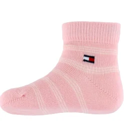 Børn Tommy Hilfiger Strømper|Strømper - 3-pak - Rosa/Hvid