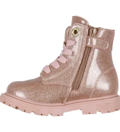 Tommy Hilfiger Støvler>Støvler - Lace-Up - Pink/Glitter