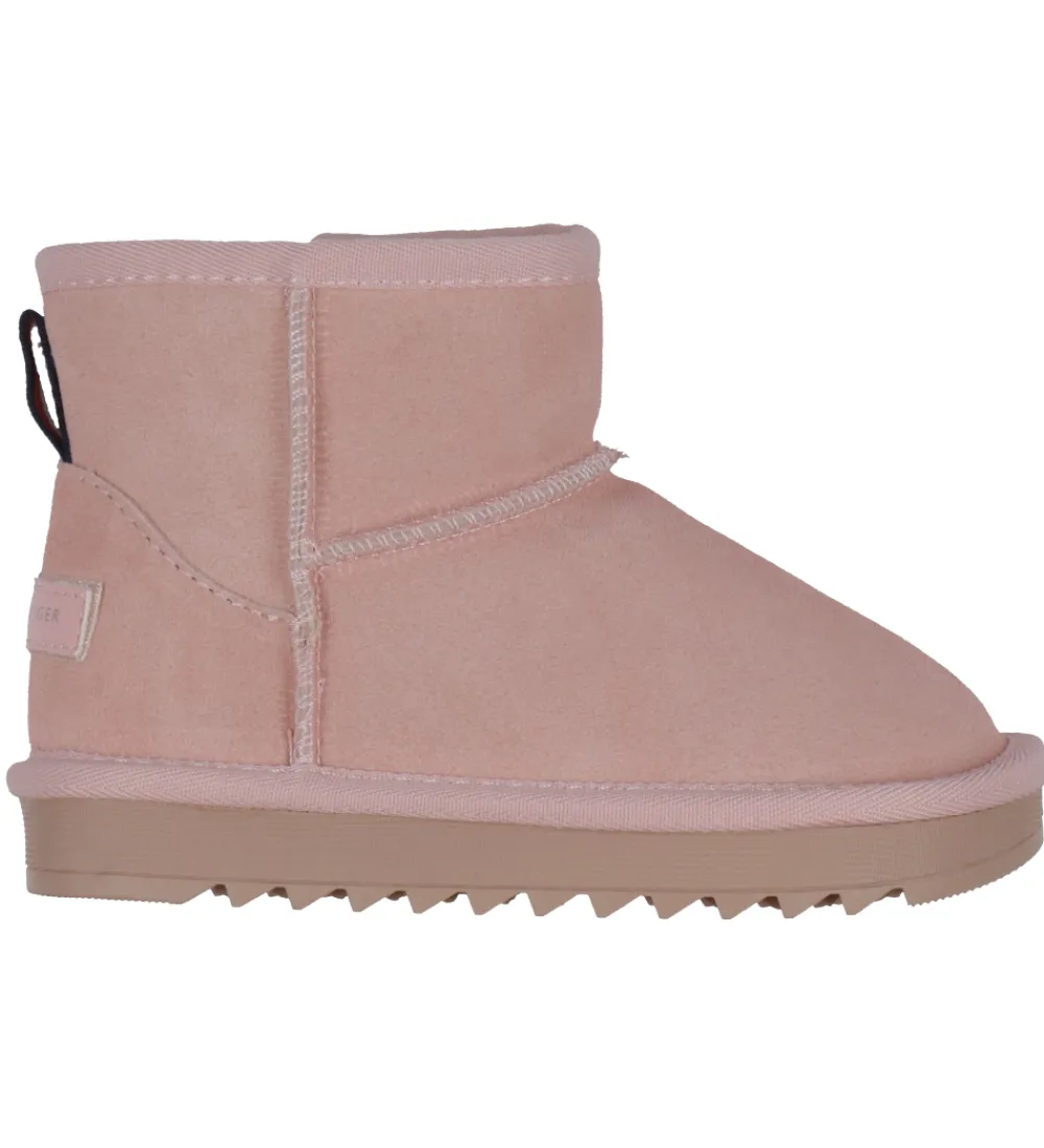 Tommy Hilfiger Bamsestøvler|Vinterstøvler - Fur Boot - Pink