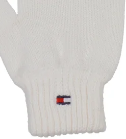 Børn Tommy Hilfiger Handsker Og Luffer|TommyHilfiger Handsker - Strik - Ancient White