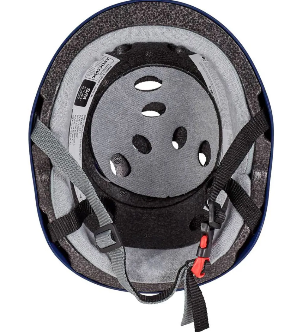 Triple Eight Skaterhjelme|Hjelm - Certified Sweatsaver - Navy Rubber