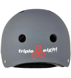 Triple Eight Skaterhjelme>Hjelm - Certified Sweatsaver - Carbon Rubber