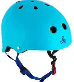 Triple Eight Skaterhjelme|Hjelm - Dual Certified MiPS - Hyper Blue Matte