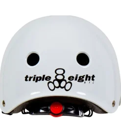 Triple Eight Skaterhjelme>Hjelm - Lil 8 - White Glossy