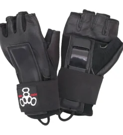 Triple Eight Beskyttelsesudstyr|Beskyttelsesudstyr>Håndledsbeskyttere - Hired Hands - Sort