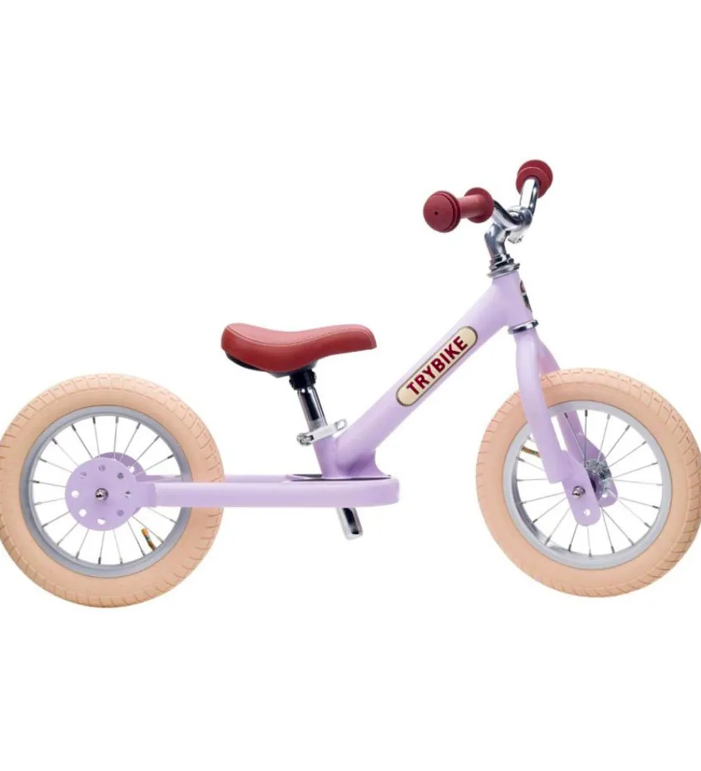 TryBike Løbecykler|Løbecykel - Steel - Vintage Purple