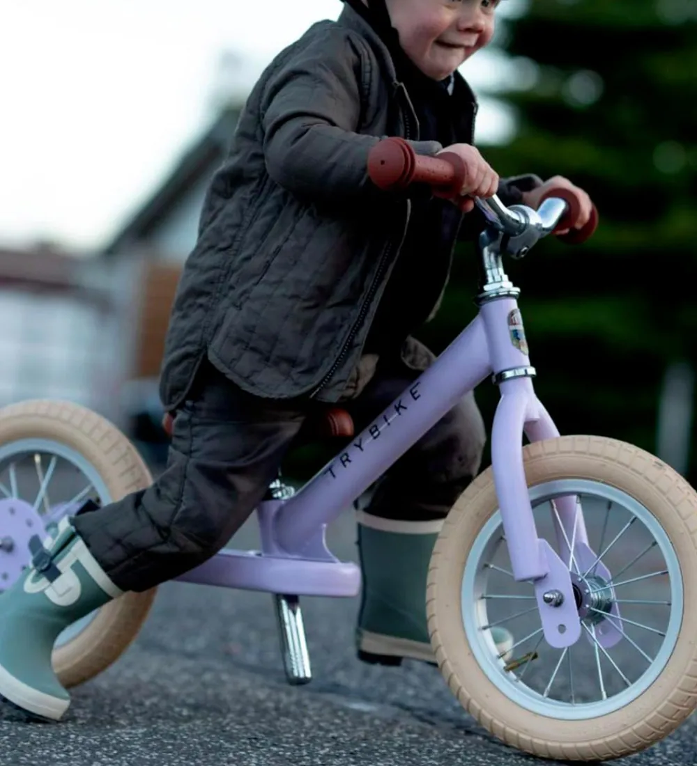 TryBike Løbecykler|Løbecykel - Steel - Vintage Purple