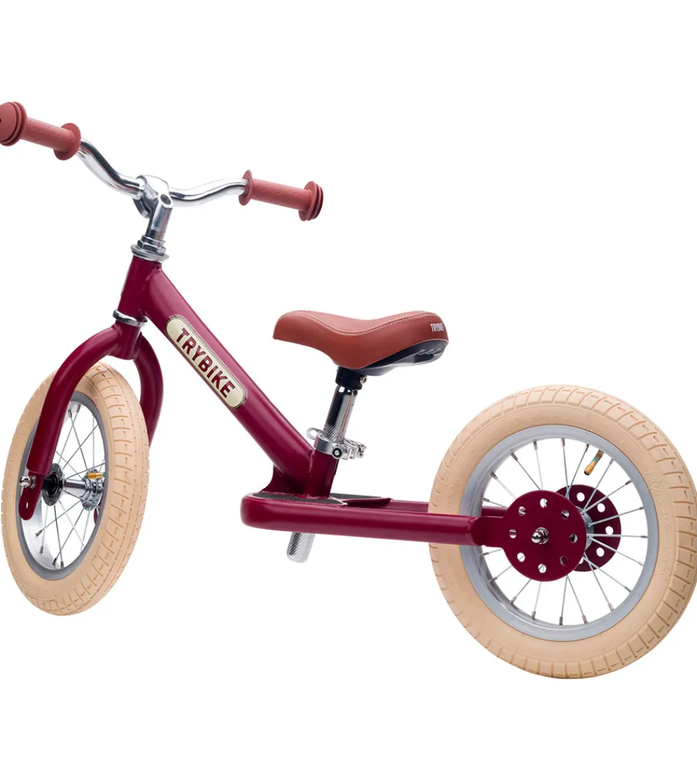 TryBike Løbecykler>Løbecykel - Steel - Vintage Edition - Rød