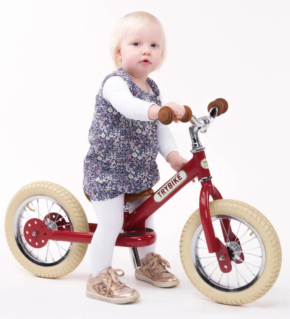 TryBike Løbecykler>Løbecykel - Steel - Rød
