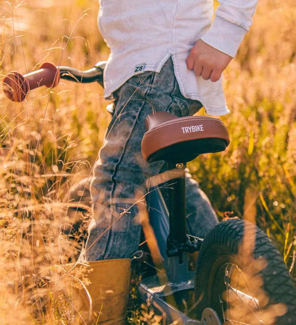 TryBike Løbecykler>Løbecykel - Steel - Grå