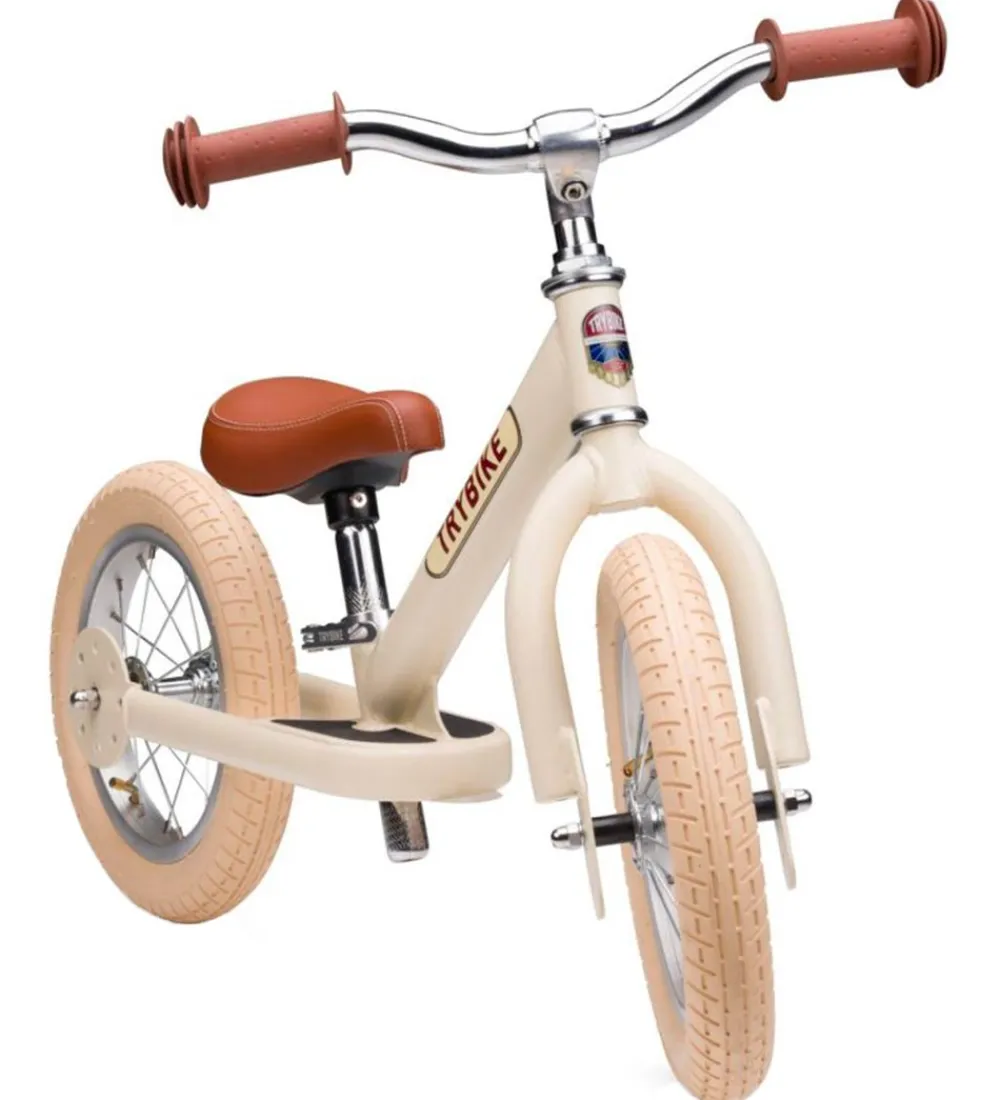TryBike Løbecykler|Løbecykel - Steel - Vintage Creme