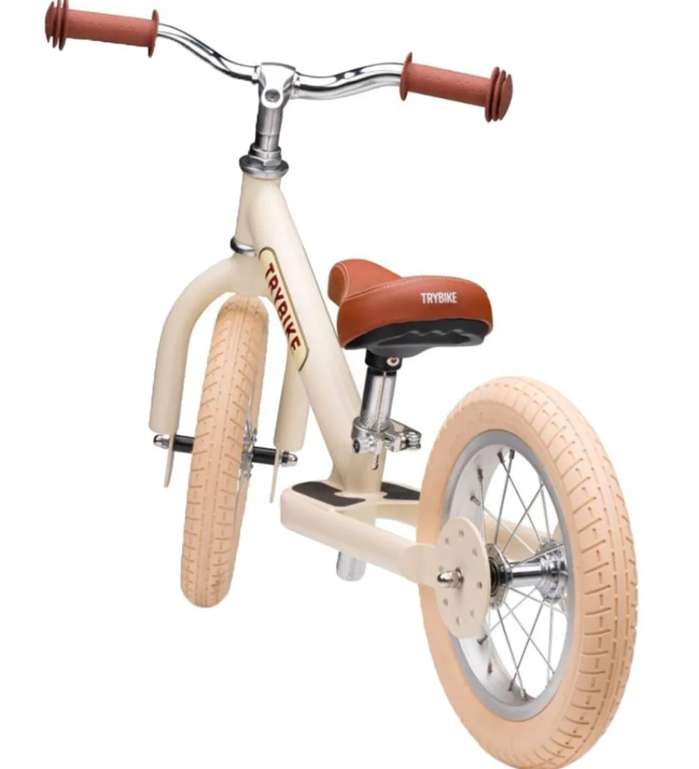 TryBike Løbecykler|Løbecykel - Steel - Vintage Creme