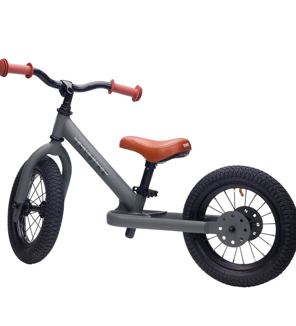 TryBike Løbecykler|Løbecykel - Steel - Grå