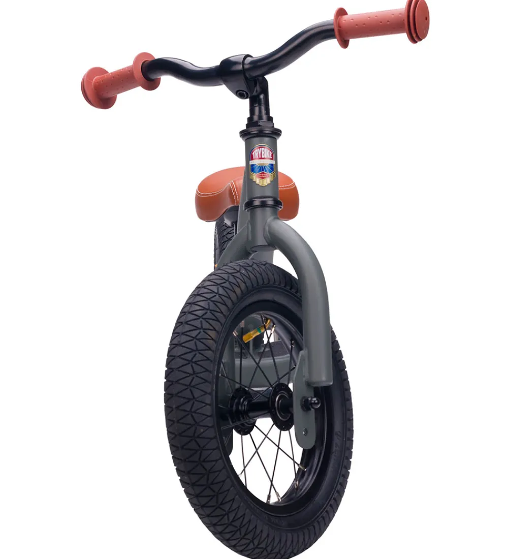 TryBike Løbecykler|Løbecykel - Steel - Grå