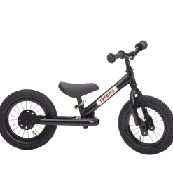 TryBike Løbecykler>Løbecykel - Steel - Sort