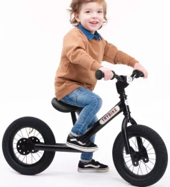 TryBike Løbecykler>Løbecykel - Steel - Sort