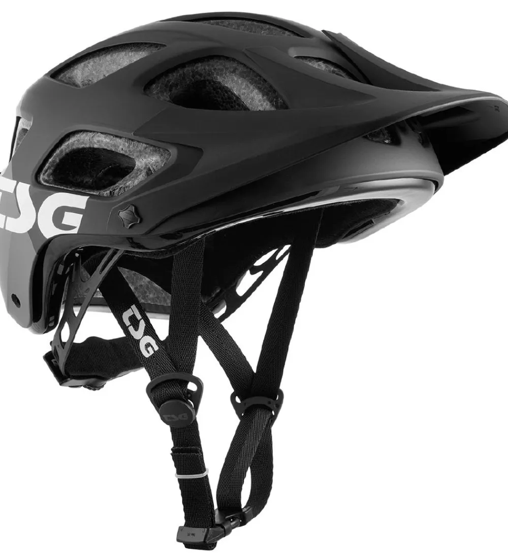 TSG Skaterhjelme|Cykelhjelme>Mountainbikehjelm - Seek Youth - Flow Grey/Black