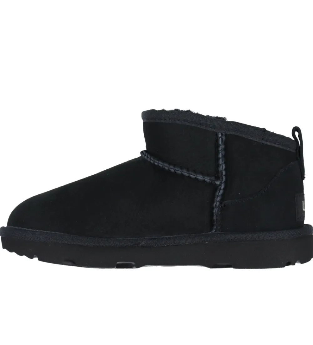 UGG Bamsestøvler|Bamsestøvler - Classic Ultra Mini - Sort