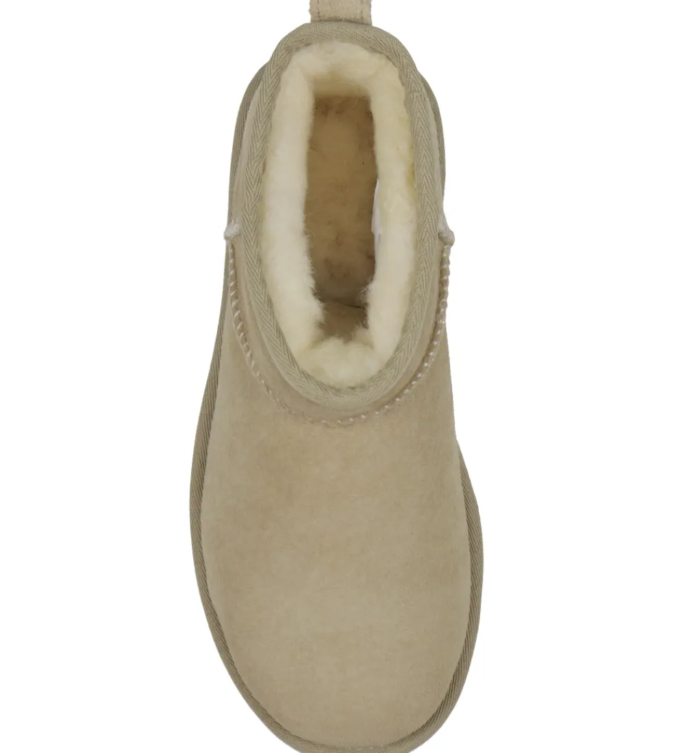 UGG Bamsestøvler|Bamsestøvler - Classic Ultra Mini - Sand