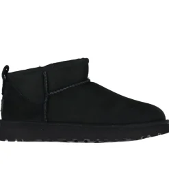 UGG Bamsestøvler>Bamsestøvler - Classic Ultra Mini - Sort