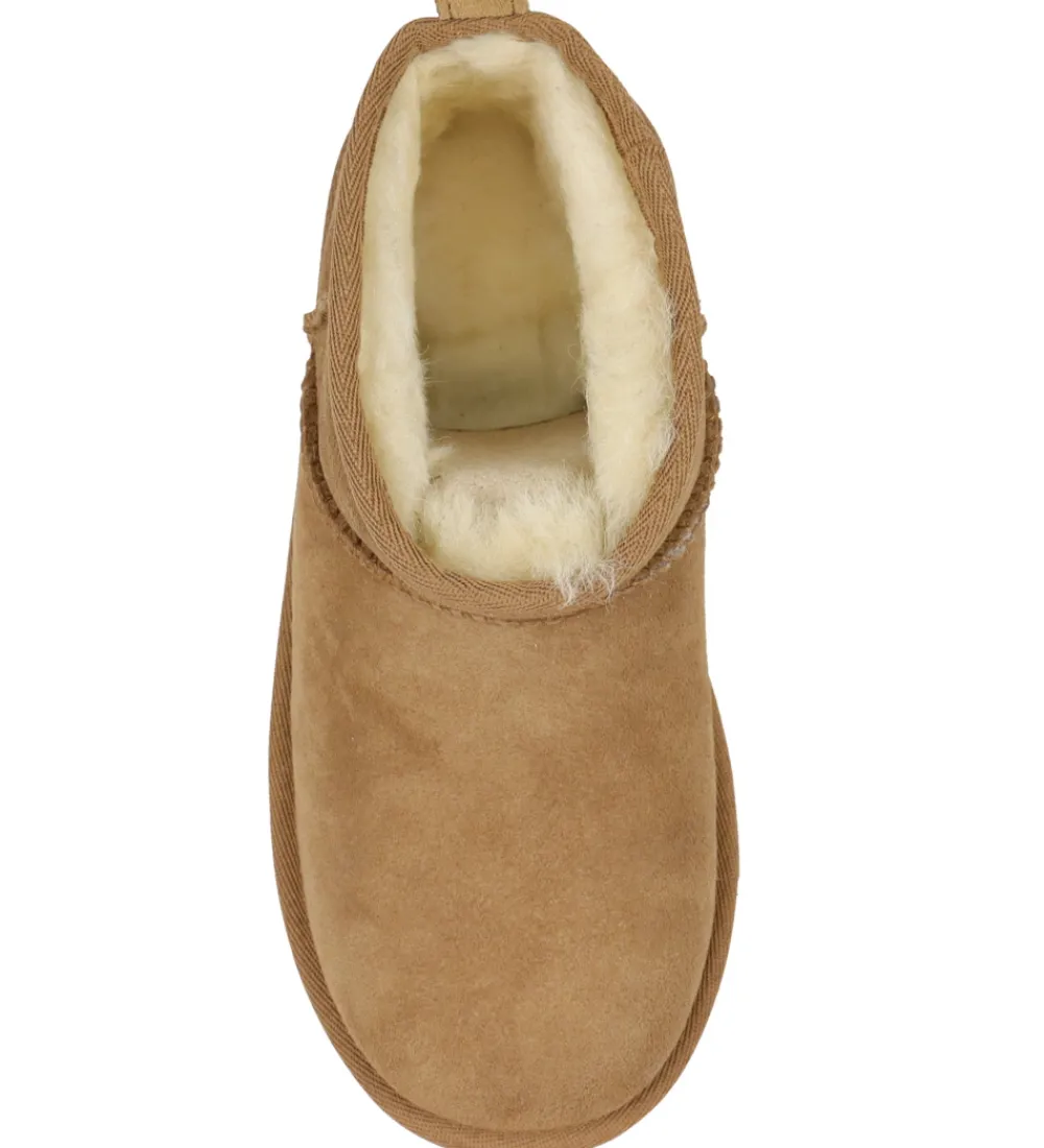 UGG Bamsestøvler|Bamsestøvler - Classic Ultra Mini - Chestnut
