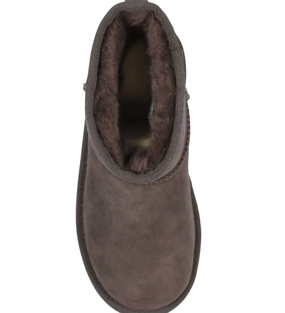 UGG Bamsestøvler>Bamsestøvler - K Classic Mini II - Burnt Cedar