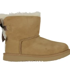 UGG Bamsestøvler>Bamsestøvler - K Mini Bailey Bow ll -Chestnut