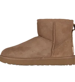UGG Bamsestøvler>Bamsestøvler - W Classic Mini II - Chestnut