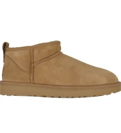 UGG Bamsestøvler>Bamsestøvler - W Classic Ultra Mini - Chestnut