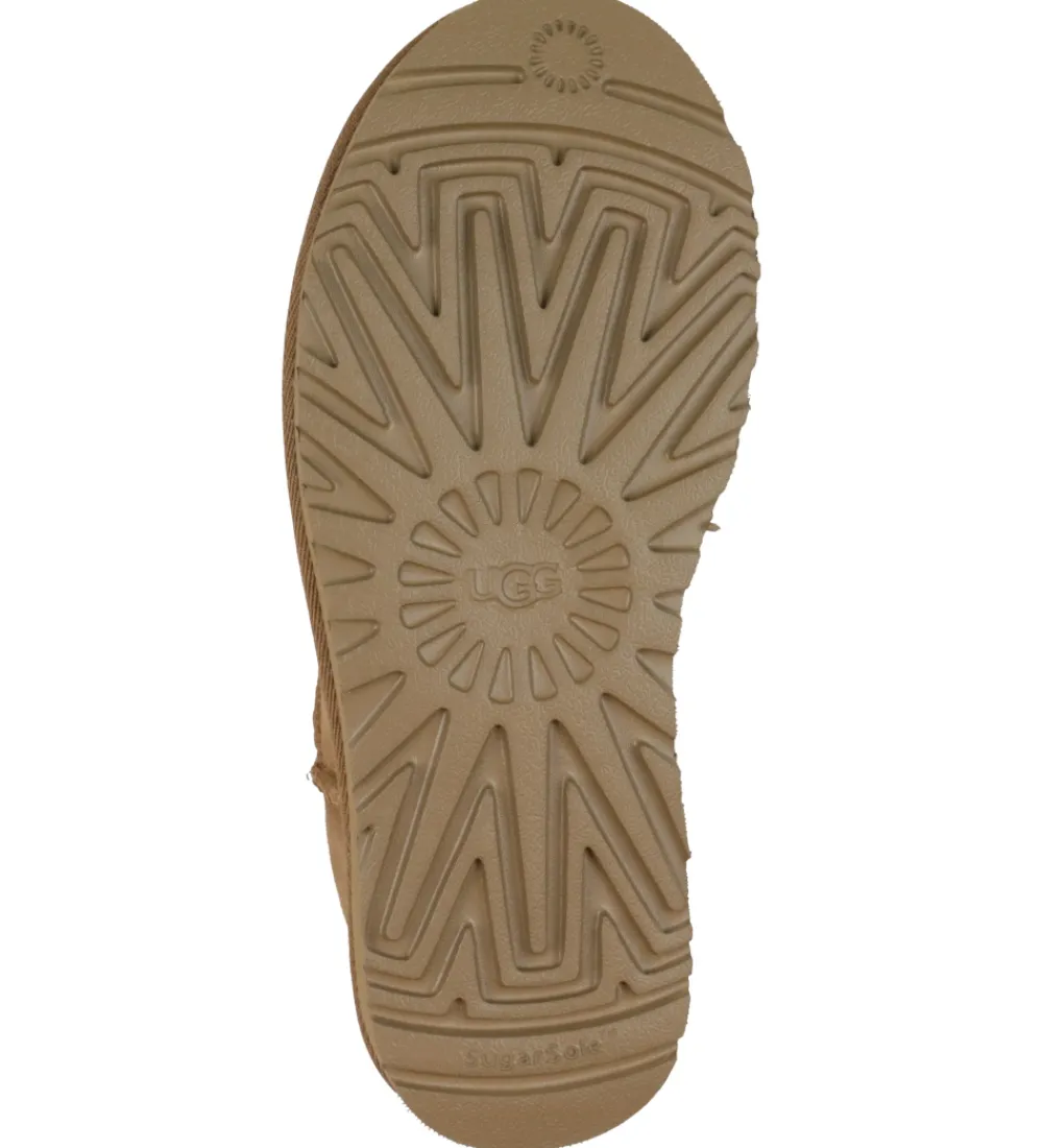UGG Bamsestøvler>Bamsestøvler - W Classic Ultra Mini - Chestnut