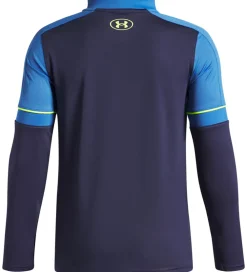 Under Armour Træning Og Gymnastik|Bluse m. Lynlås - Challenger - Blue Atlantis
