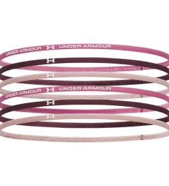 Under Armour Hårbånd|Hårbånd - 6-pak - Fuchsia Dusk