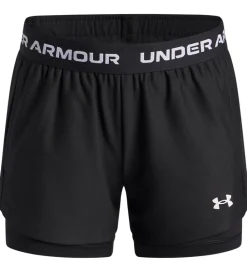 Børn Under Armour Sportsshorts|Træning Og Gymnastik>Sportsshorts - Tech Play Up 2-i-1- Sort