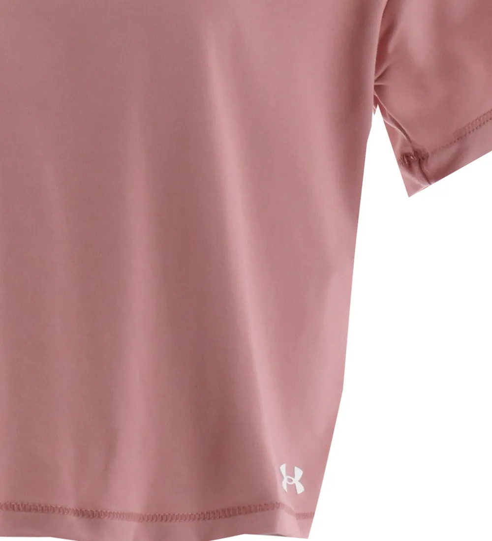 Under Armour T-Shirts Og Toppe|T-Shirt - Cropped - Motion - Pink Elixir