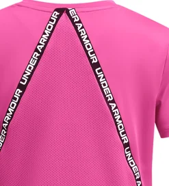 Under Armour T-Shirts Og Toppe></noscript>T-shirt - Knockout - Rebel Pink m. Logostriber