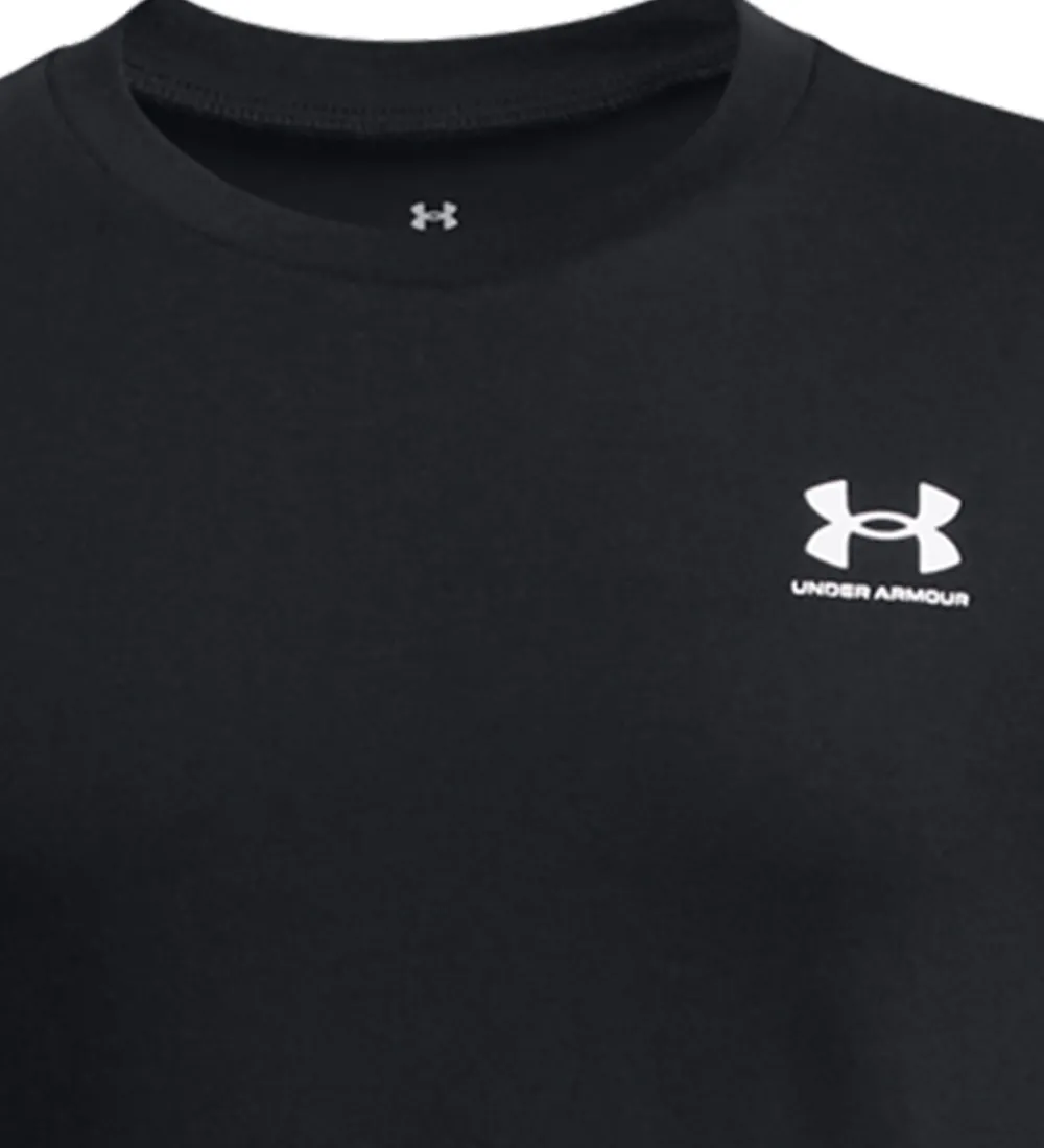 Under Armour T-Shirts Og Toppe>T-shirt - Sportstyle - Sort