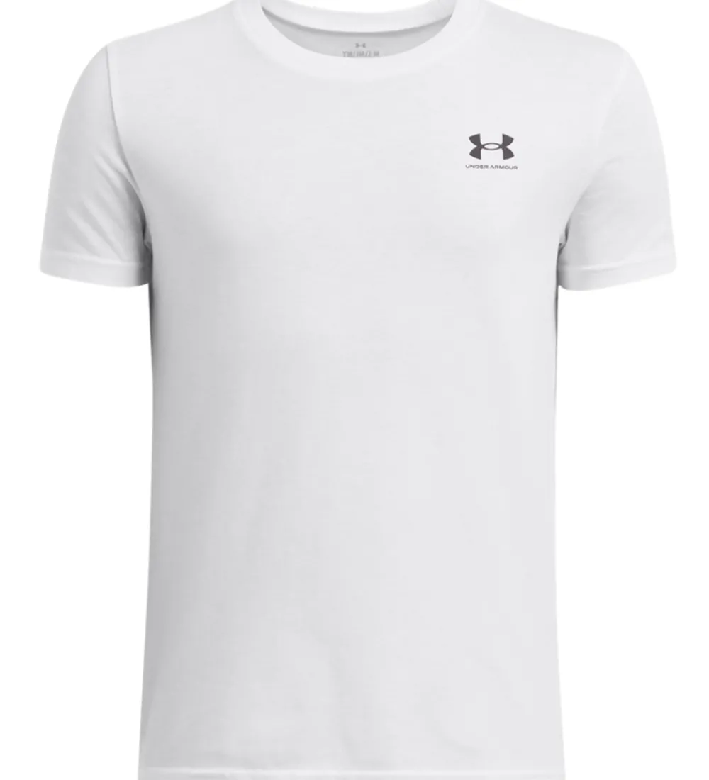 Under Armour T-Shirts Og Toppe>T-shirt - Sportstyle - Hvid