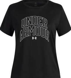 Under Armour T-Shirts Og Toppe|Træning Og Gymnastik>T-shirt - Tech Varsity - Sort m. Print